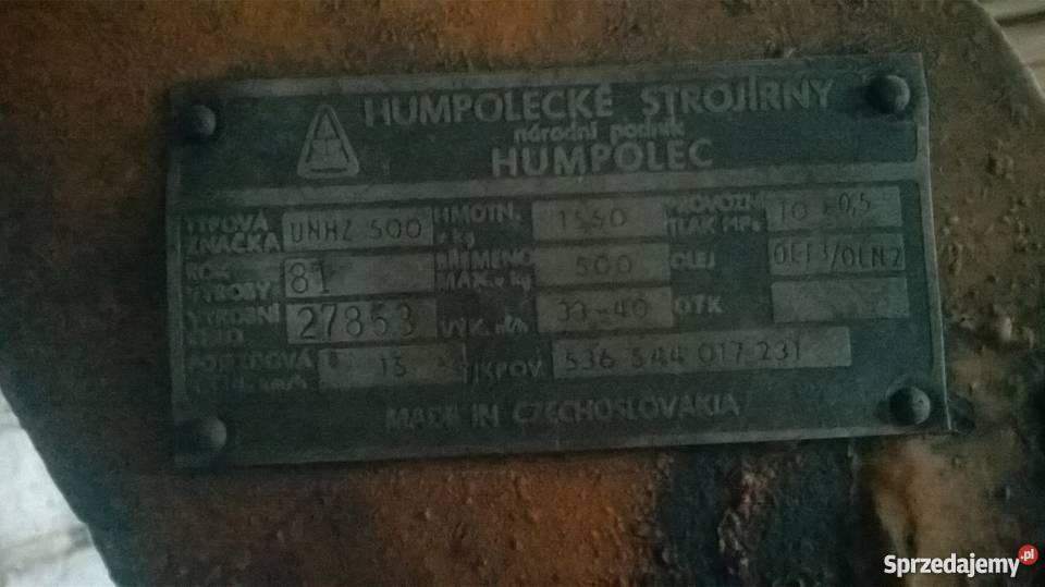 Sprzedam Czeski ładowacz cyklop unhz 500 wielkopolskie Szczytniki sprzedam
