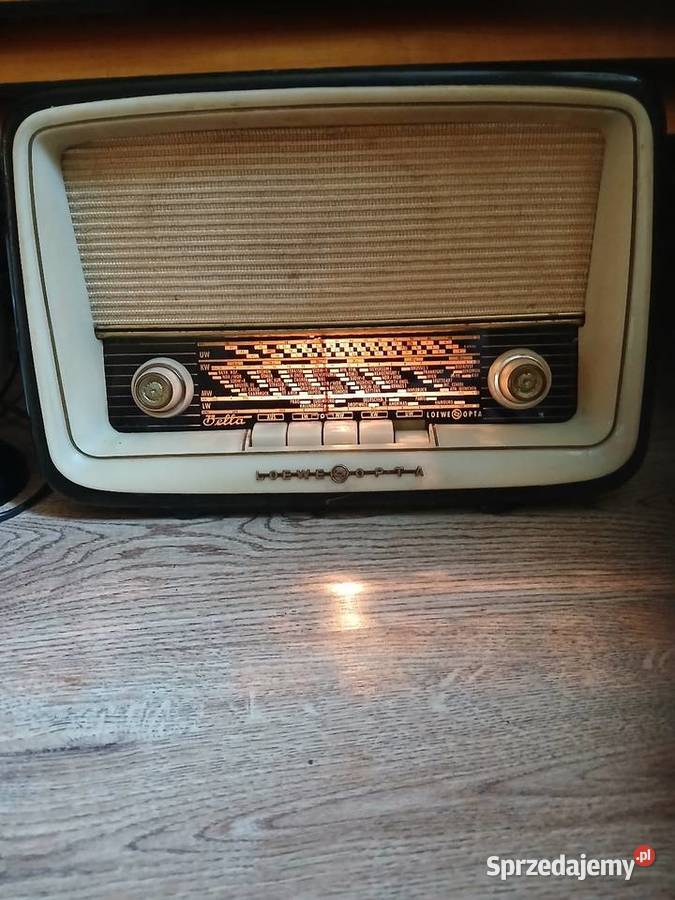 Radio lampowe firmy Loewe Opta Amplitunery Kraków sprzedam