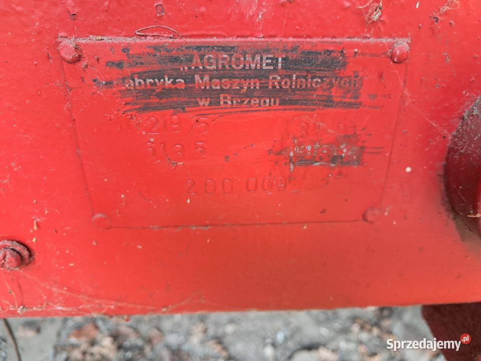 Rozrzutnik 1 osiowy 35 t łódzkie Jasień