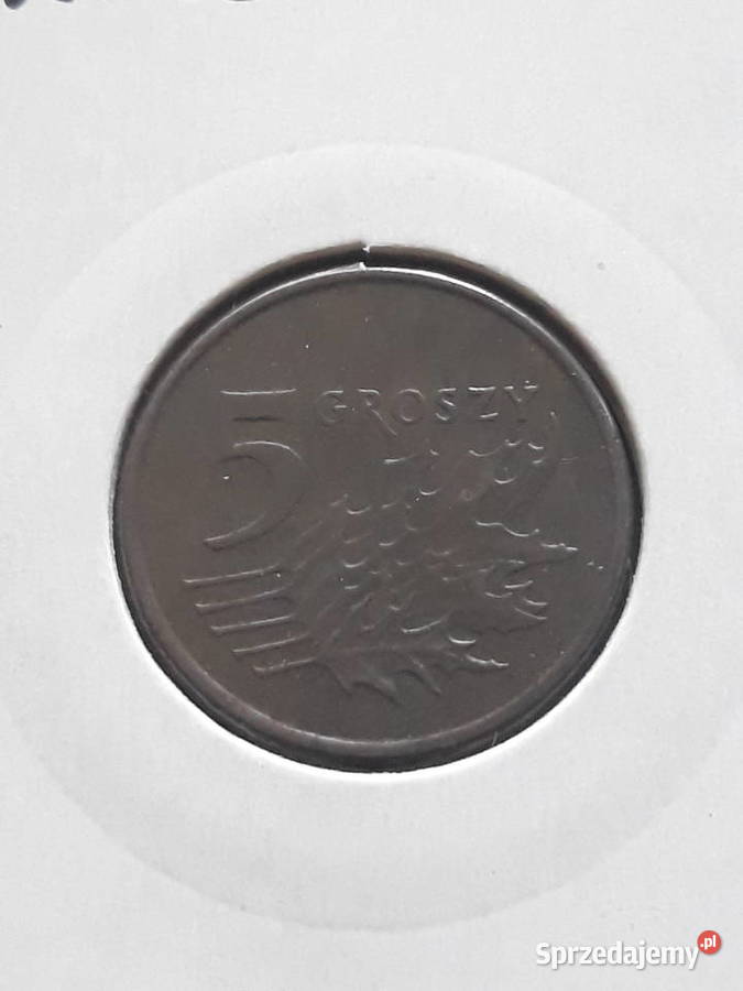 5 Groszy 1990 r UNCpatyna