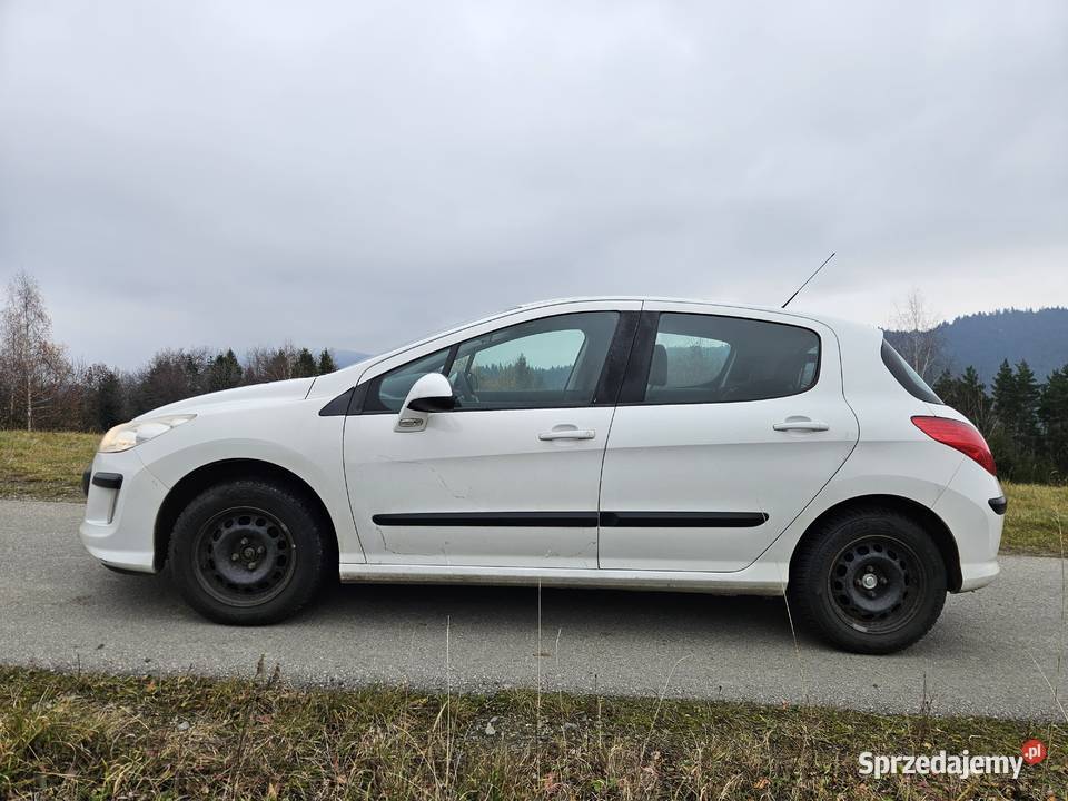 Peugeot 308 16 benzyna 2009r doinwestowany małopolskie Kamienica