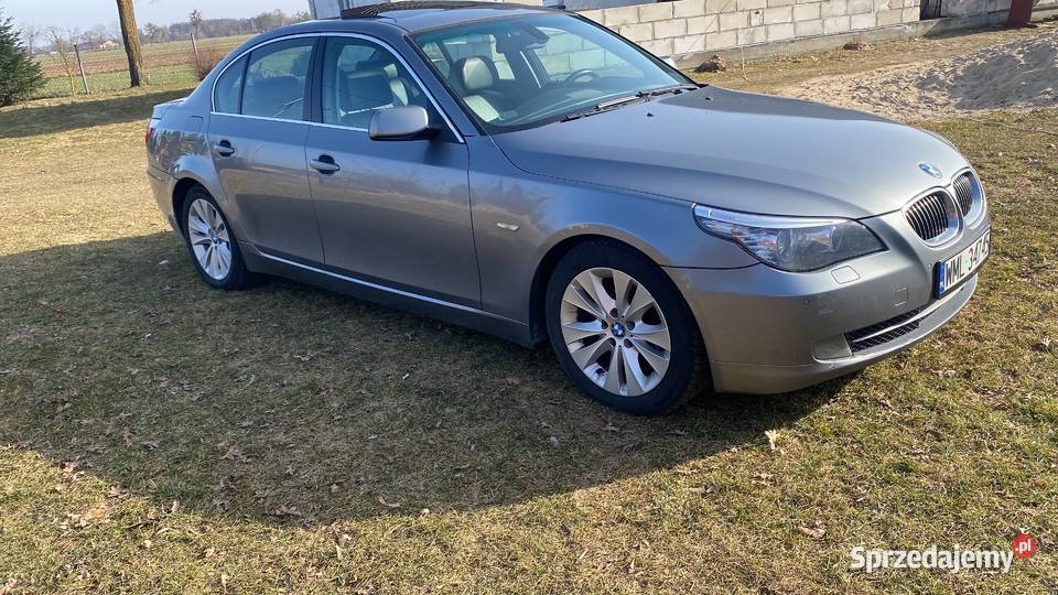 BMW E60 530d 2008r Samochody osobowe mazowieckie Żuromin