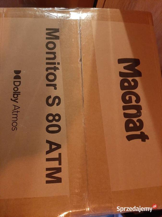 Kolumny magnat monitor s80 atm nowe orzechowe