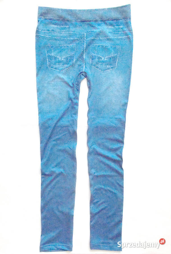 legginsy rozmiar L niebieskie legginsy damskie Gdańsk