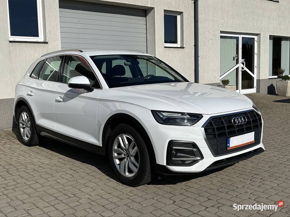 AUDI Q5 20TDI MHEV 163 AUTOMAT Kamera CarPlay Rok produkcji 2022 podlaskie Białystok