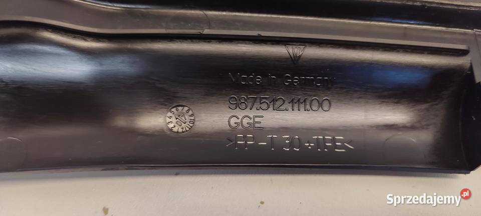 PORSCHE CAYMAN S 987 OSŁONA KLAPY TYŁ