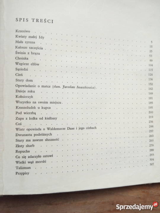 Baśnie J Ch Andersena Nasza Księgarnia 1963r śląskie Dąbrowa Górnicza
