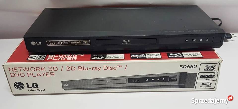 BLU RAY LG BD660 3D funkcje internetowe