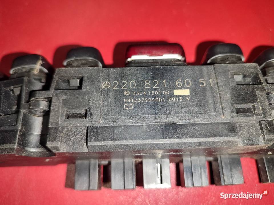 MERCEDES SKLASA W220 PRZEŁĄCZNIKI PRZYCISKI