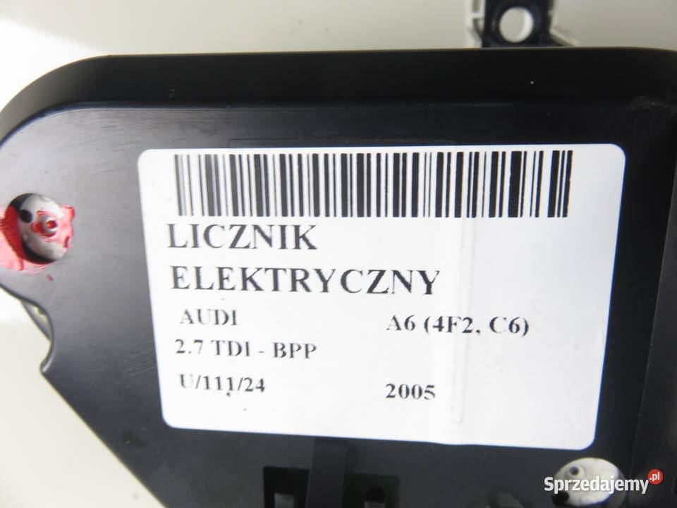 LICZNIK AUDI A6 C6 27 TDI 4F0920900N