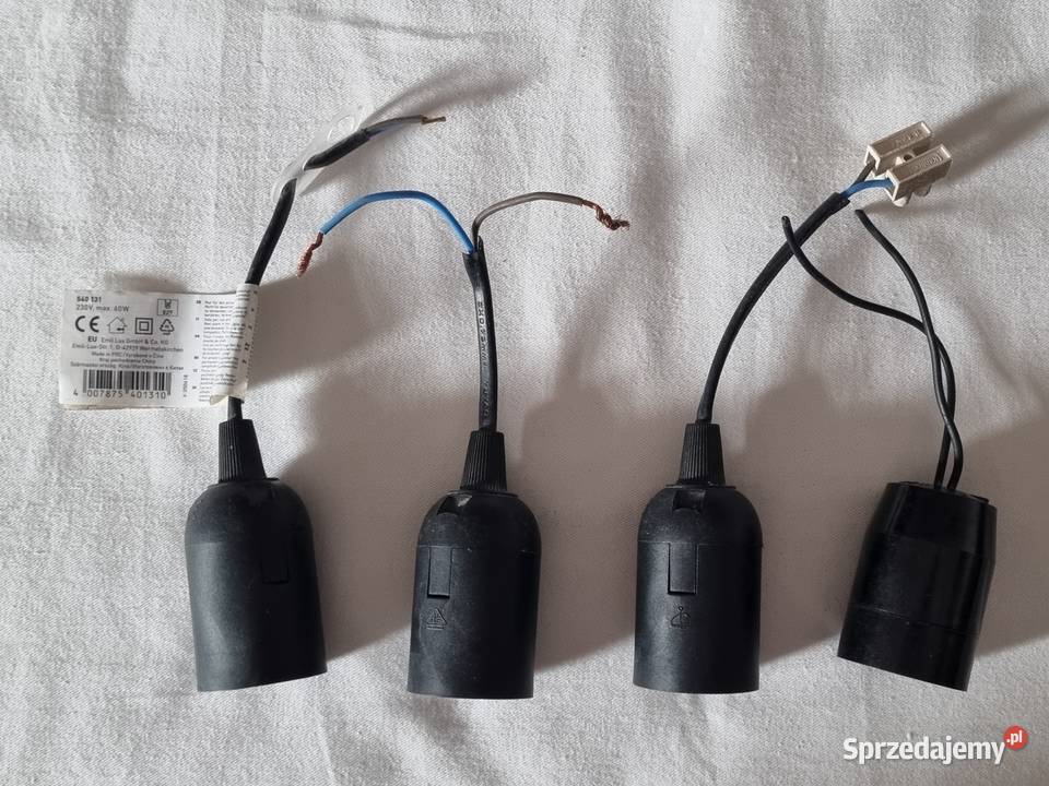 4 oprawy remontowobudowlane na żarówkę E27 mazowieckie Warszawa sprzedam
