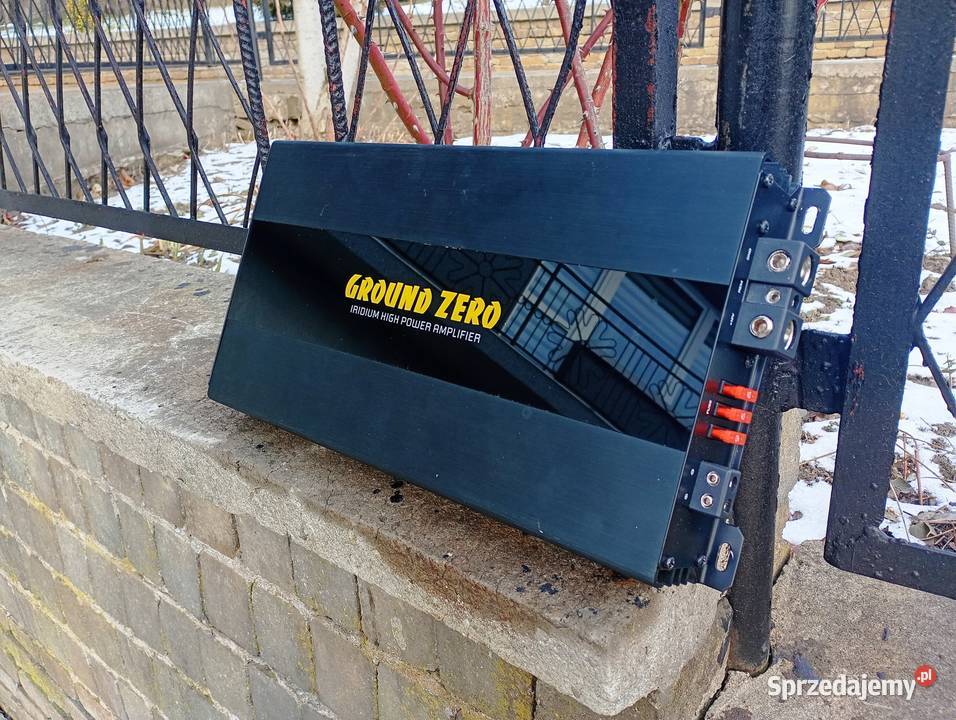 Wzmacniacz samochodowy 1 kanałowy monoblok śląskie Niegowonice sprzedam