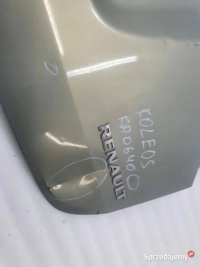 KLAPA BAGAŻNIKA BURTA TYŁ RENAULT KOLEOD TEDXA