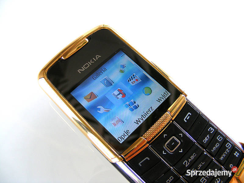 Nokia 8800 Gold 24k ochrona danych i rozmów Aleksandrów Łódzki