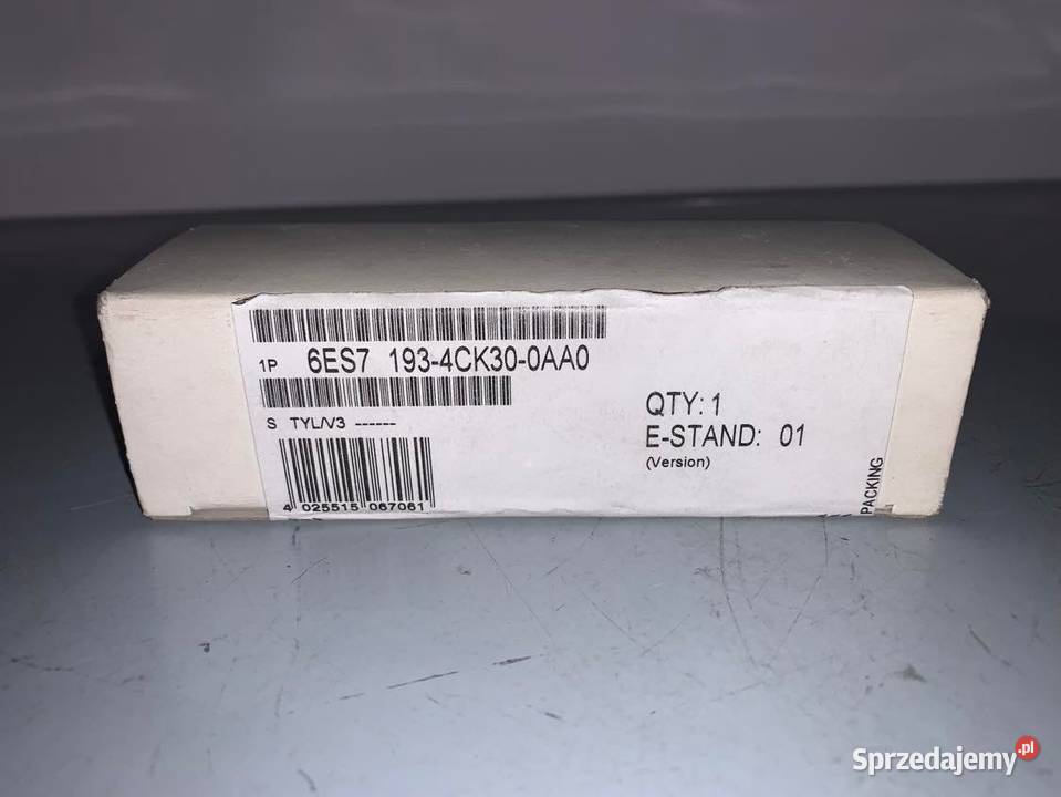 SIMATIC DP TERMINAL MODULE 6ES71934CK300AA0 mazowieckie Warszawa