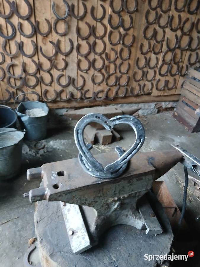 Serce z podków prezent na walentynki dzień Grzymalin