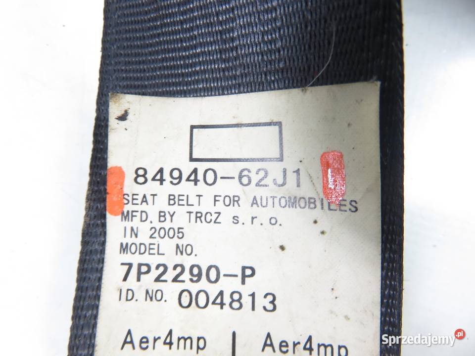 PAS LEWY PRZEDNI SUZUKI SWIFT III MZ EZ