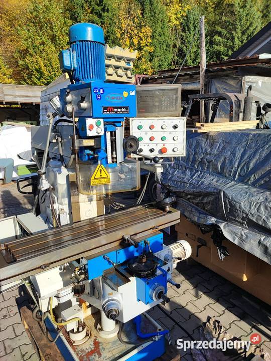 Frezarka narzędziowa do metalu Alg 100 tokarka Maków Podhalański