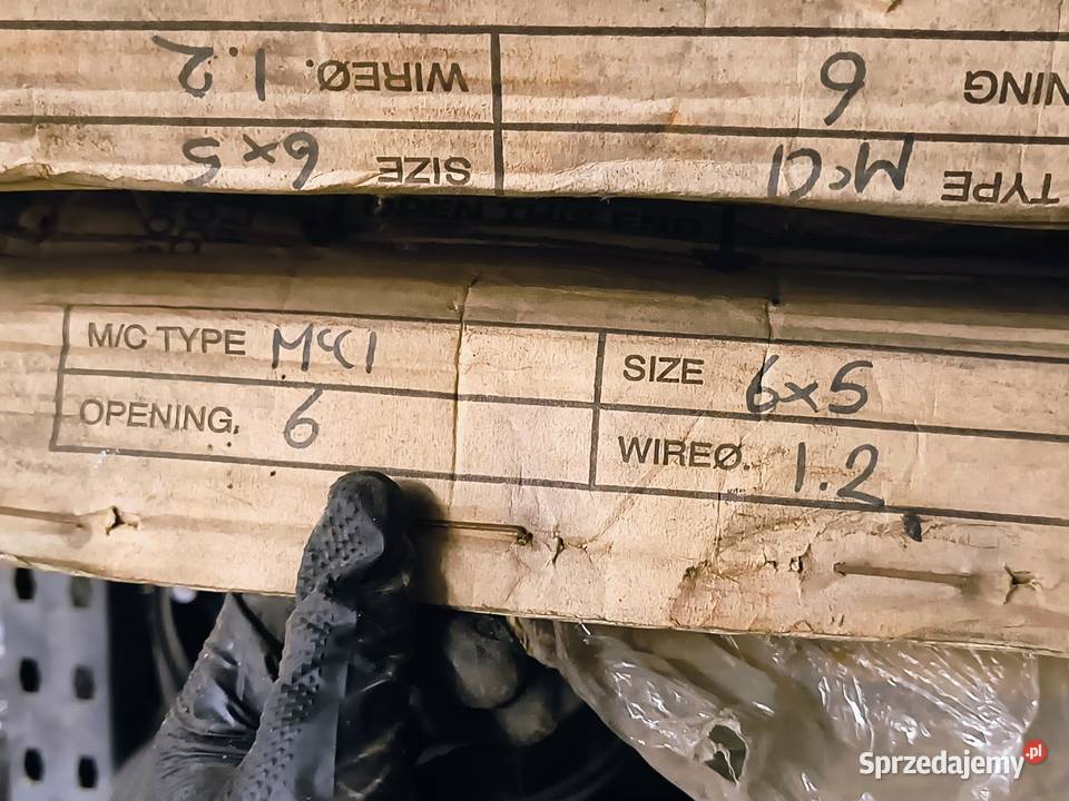 McCloskey s130 sito strunowe 6mm drut 12mm warmińsko-mazurskie Olsztyn
