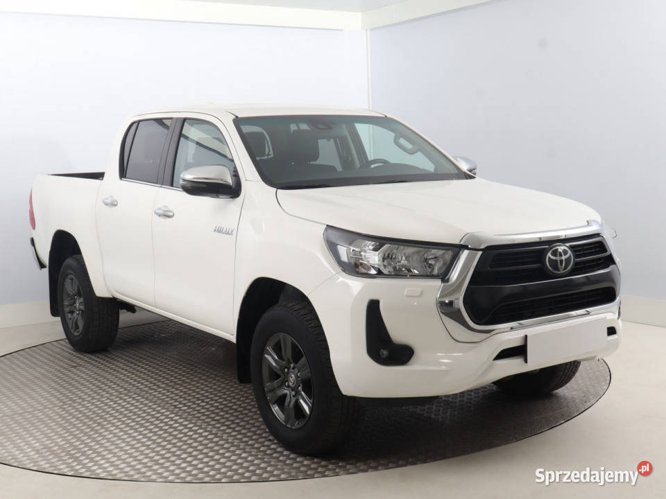 Toyota Hilux 24 D4D biały dolnośląskie Bielany Wrocławskie
