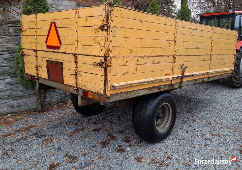 Przyczepa wywrotka kiper velsa 5 tp 6ton nieuszkodzony Chobrzany
