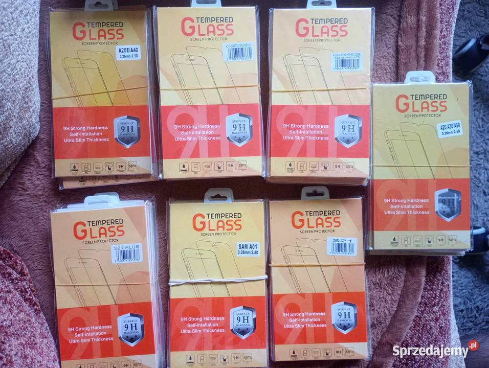 FOLIE OCHRONNE Szkło hartowane SAMSUNG różne mazowieckie Warszawa