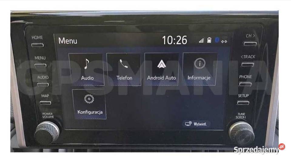 Toyota aktywacja Android Auto i Apple CarPlay