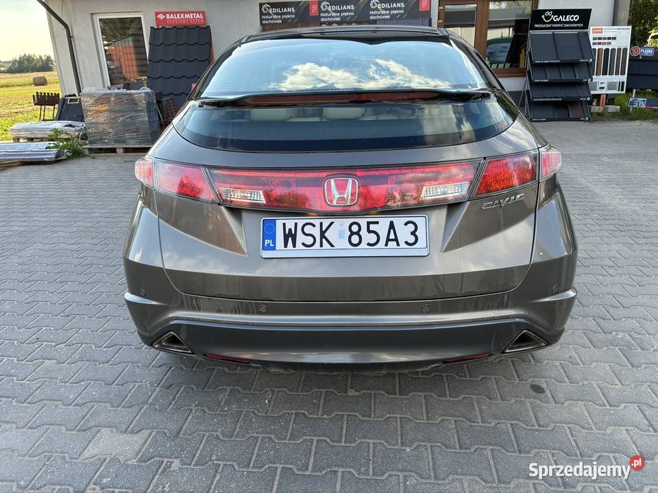 Honda Civic VIII UFO 18 benzyna LPG 140 panorama isofix Sokołów Podlaski sprzedam