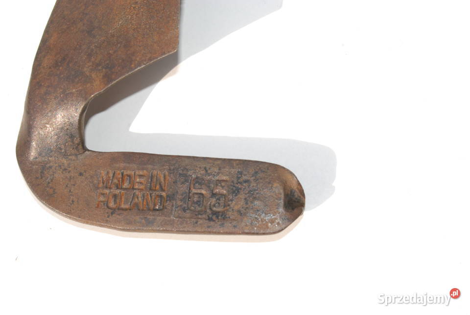 Stara ostrze kosy ręcznej kosa sygnowana śląskie