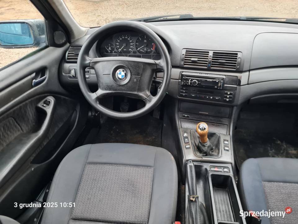 BMW sprawna z opłatami 2001r diesel Grajewo sprzedam
