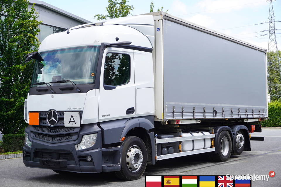 MercedesBenz Actros 2545 62 MP5 ADR AT Firanka pierwszy właściciel