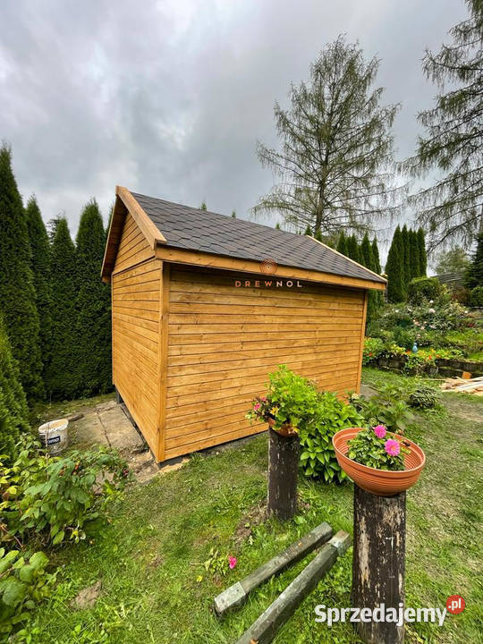 domek narzędziowy drewutnia domek 2w1 altanka Częstochowa