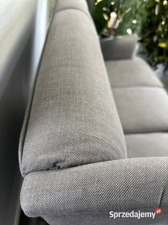 Sofa IKEA STRANDMON 3osobowa ciemnoszara w łódzkie Poddębice