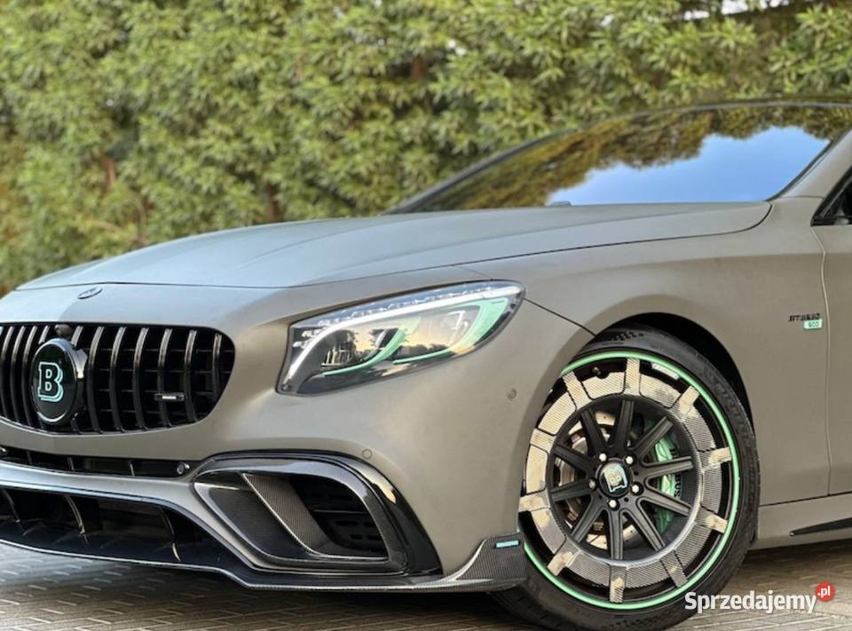 2016MercedesBenz S 63 AMG Coupe Brabus Wrocław