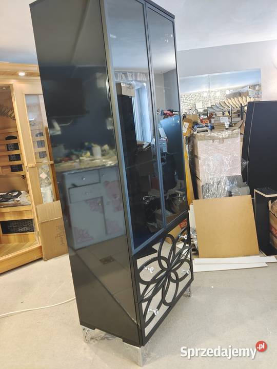 Witryna wysoki połysk barek na alkohole szafa 70cm Nowy Sącz