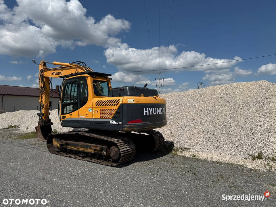 Hyundai Robex 160LC9A Zamiana Rok produkcji 2015 Koparki Łomża sprzedam