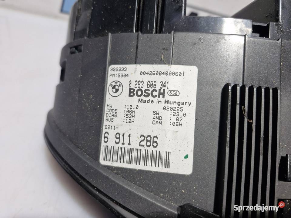 BMW E46 LICZNIK ZEGARY EUROPA ORYGINAŁ 6911286 sprzedam