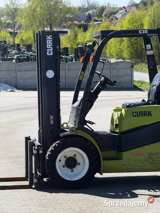 wózek widłowy CLARK G35L LPG Triplex 46m 2008r łódzkie sprzedam