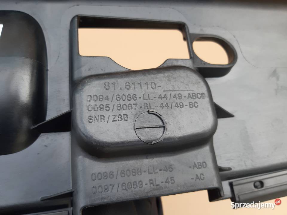MAN TGX EURO 6 PODSZYBIE LISTWA MASKOWNICA MECH Podszybia Trzciel