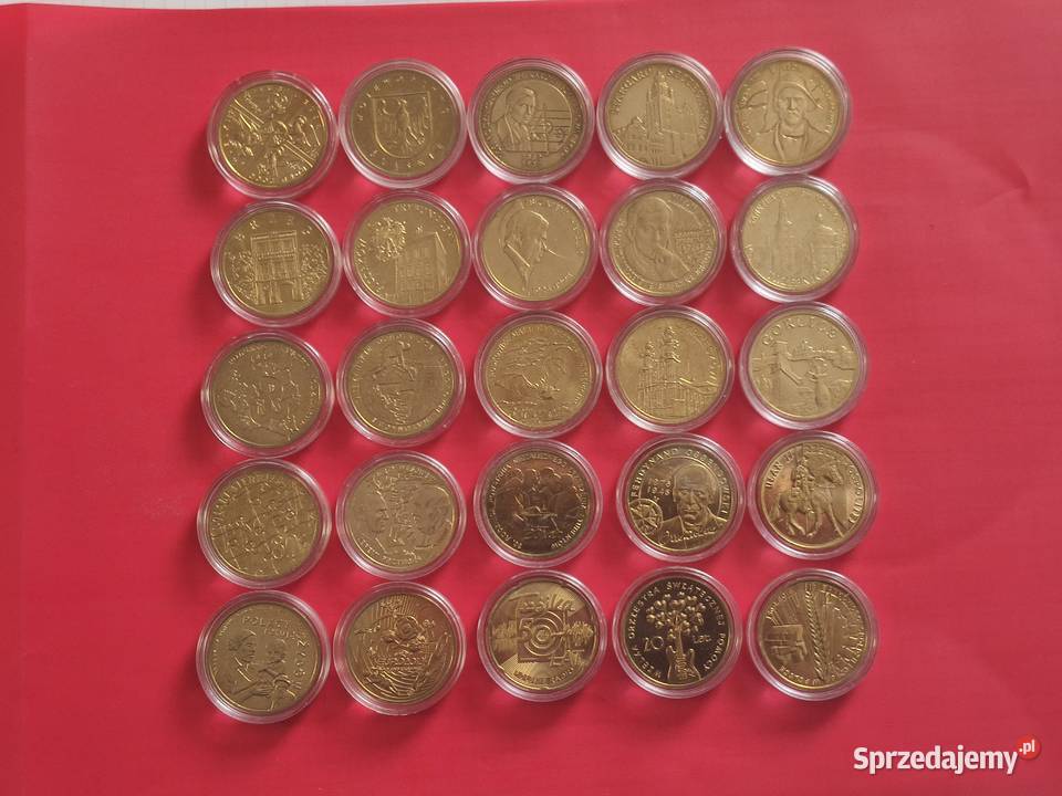 25 monet okolicznościowych 2 każda inna Lębork
