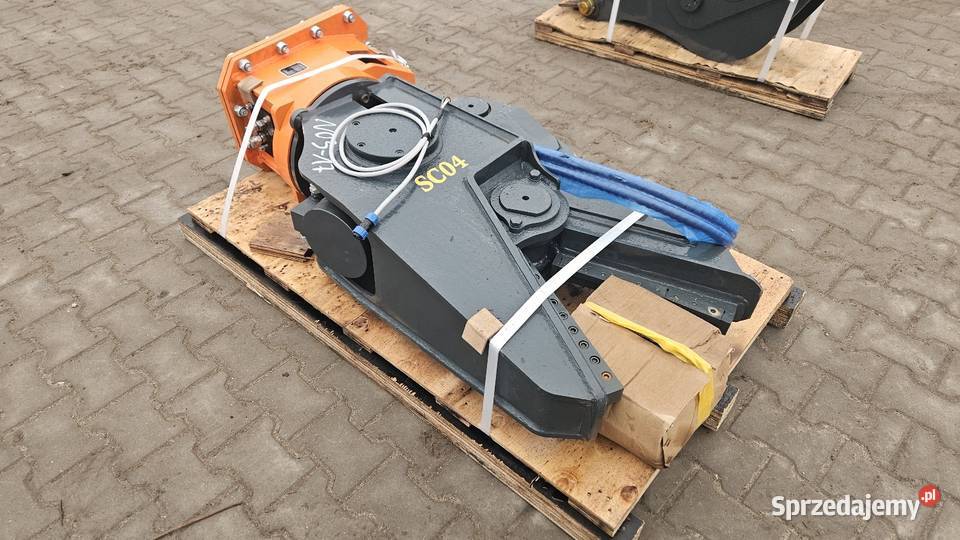 Nowe obrotowe nożyce wyburzeniowe do koparki 510 Sochaczew sprzedam