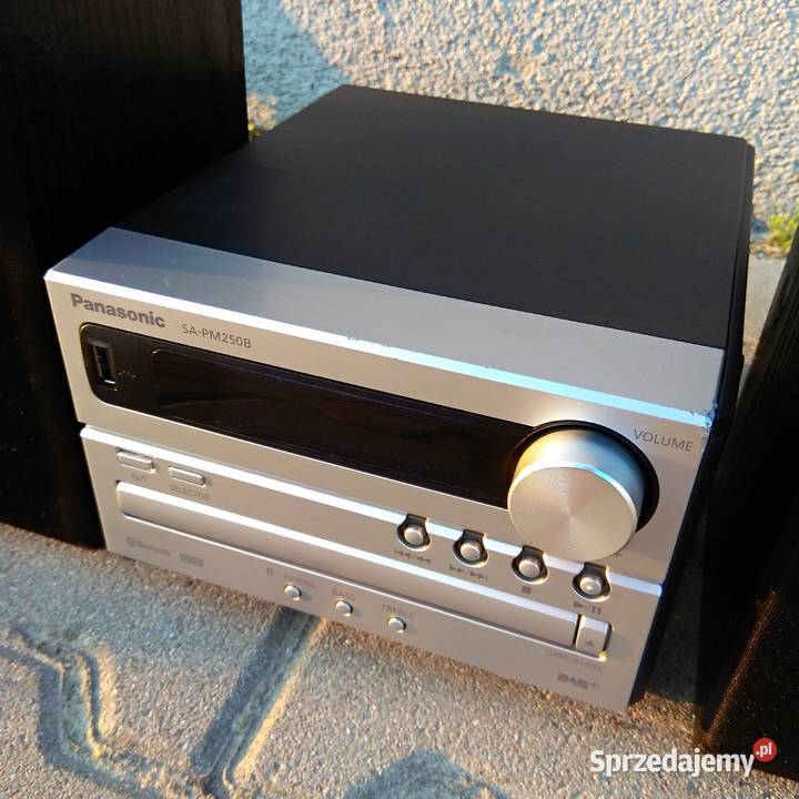 Panasonic SAPM250B miniwieża z Usb BT DAB CD mp3 Świebodzice