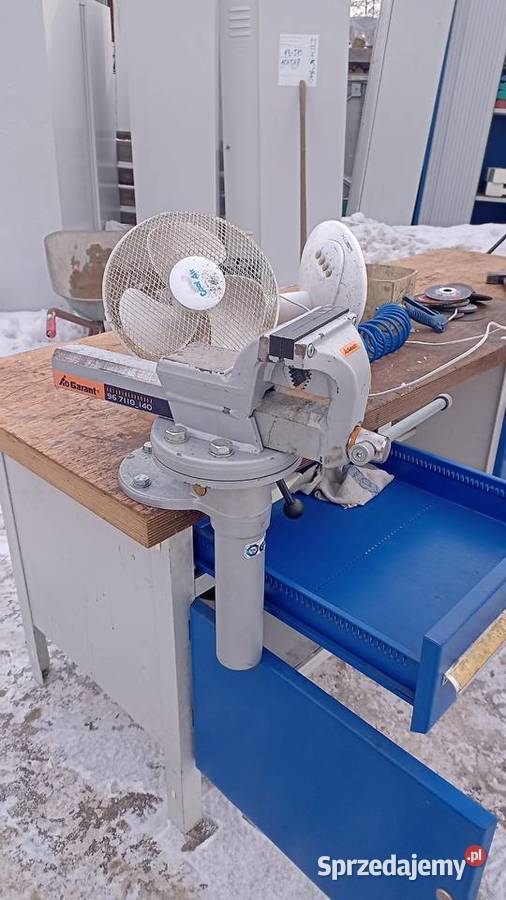 stół warsztatowy ślusarskistół roboczy imadło Brzesko