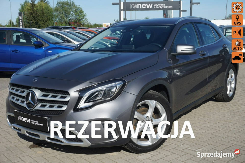 Mercedes GLA 180 16 122 7GDCT przeglądzie lakier metallic Mercedes-Benz Lublin