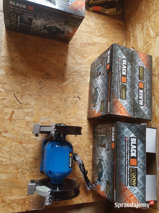 SZLIFIERKA STOŁOWA 1700W 2xKAMIEŃ 200 MM Głogowa