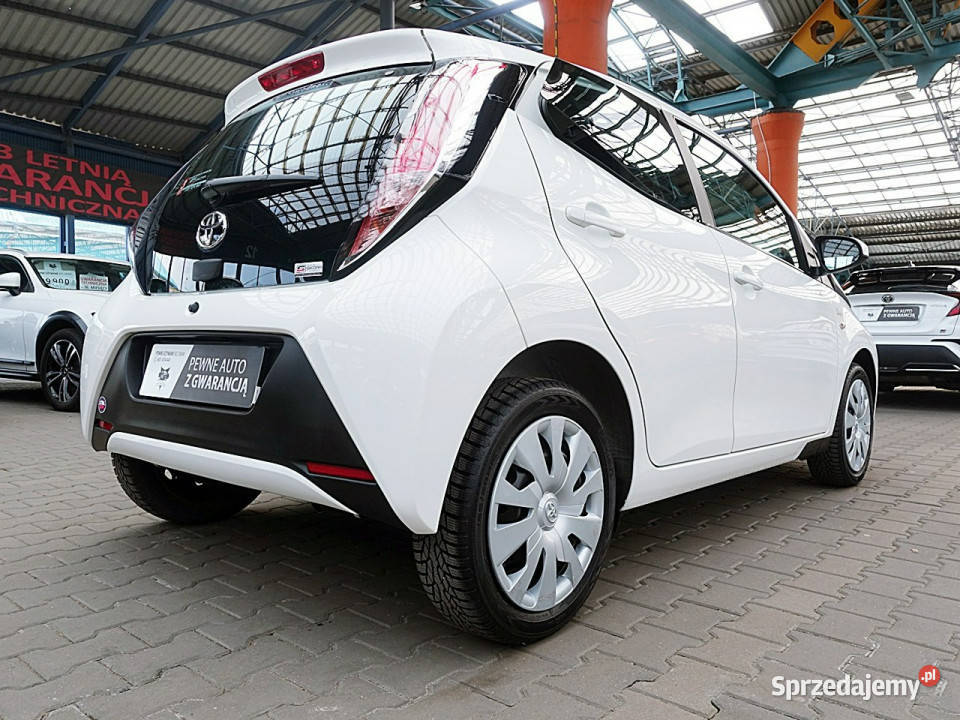 Toyota Aygo 48 5Drzwi LEDTempomat GWARANCJA 1WŁ 4/5 śląskie Mysłowice
