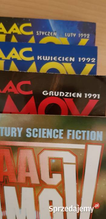 ISAAC ASIMOVS fantasy 1992 kolekcja science miękka świętokrzyskie Kielce sprzedam
