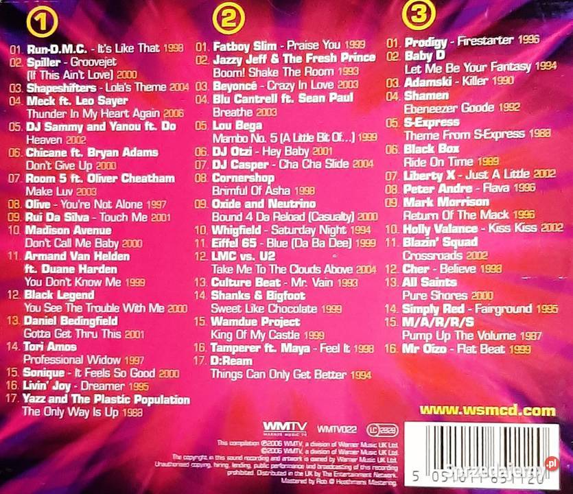 Podwójny Album 2XCD HITS 58 Największe Disco Chorzów
