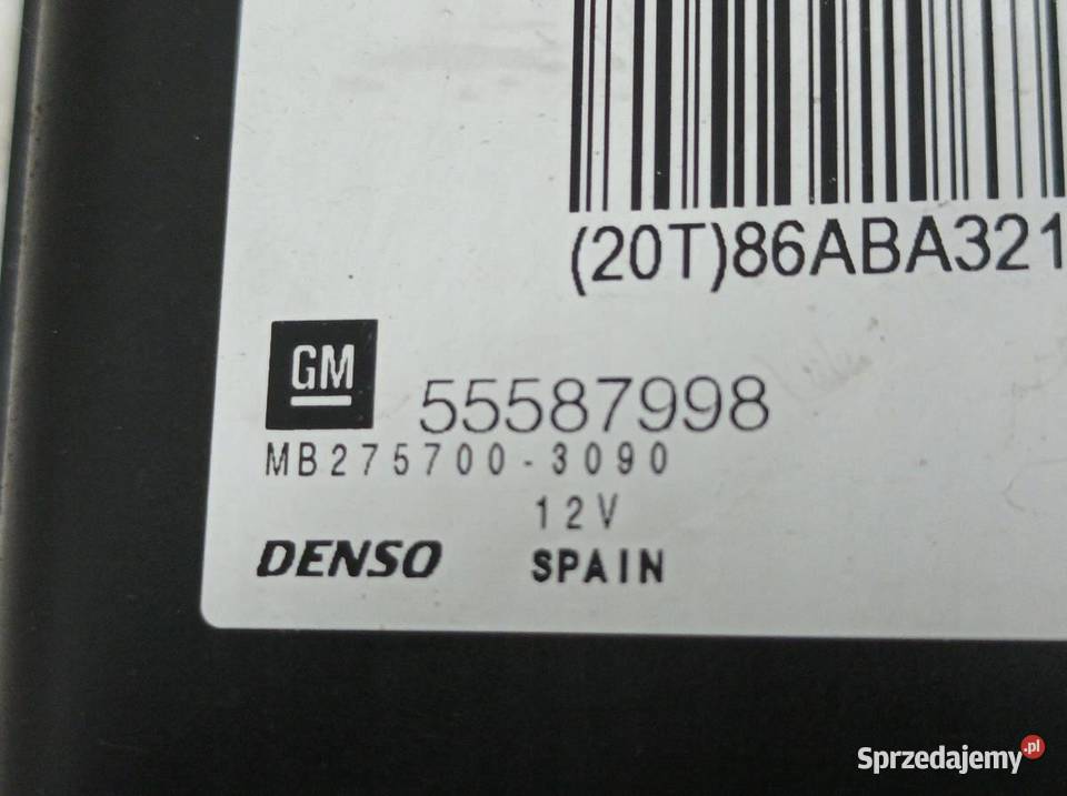 STEROWNIK SILNIKA 55587998 Opel Astra IV 2009 J
