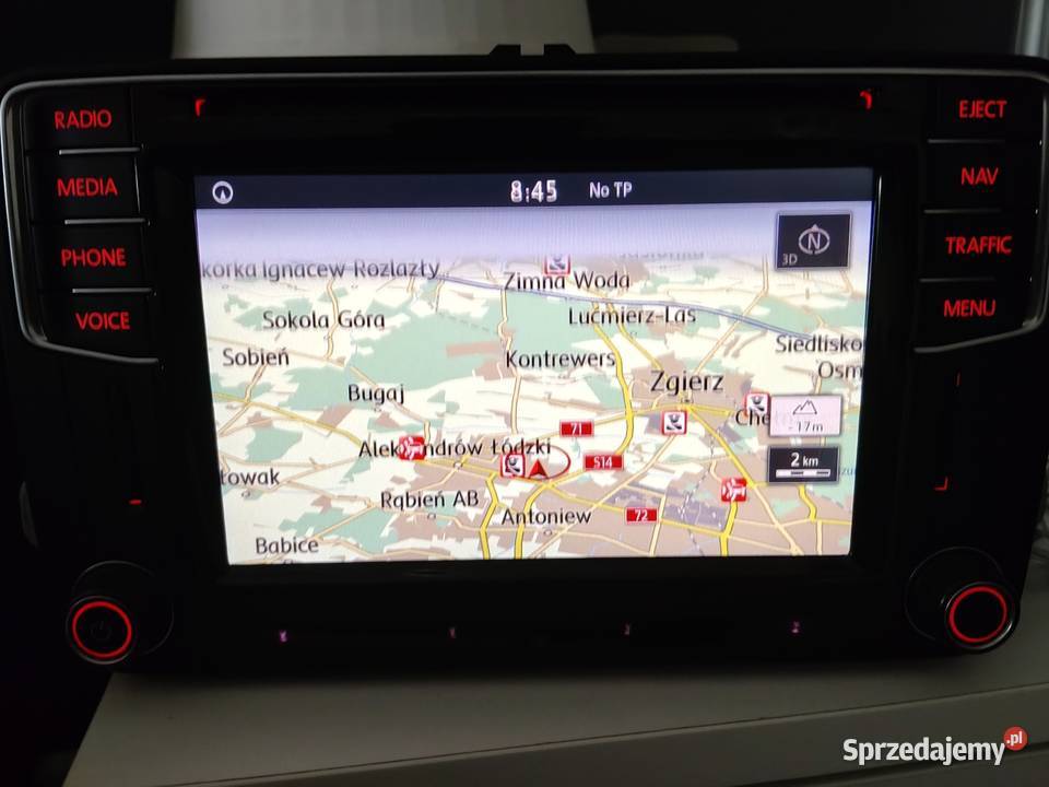 Aktualizacja mapy SD VW AS V24 mapa Europy w tym GPS i akcesoria Łódź